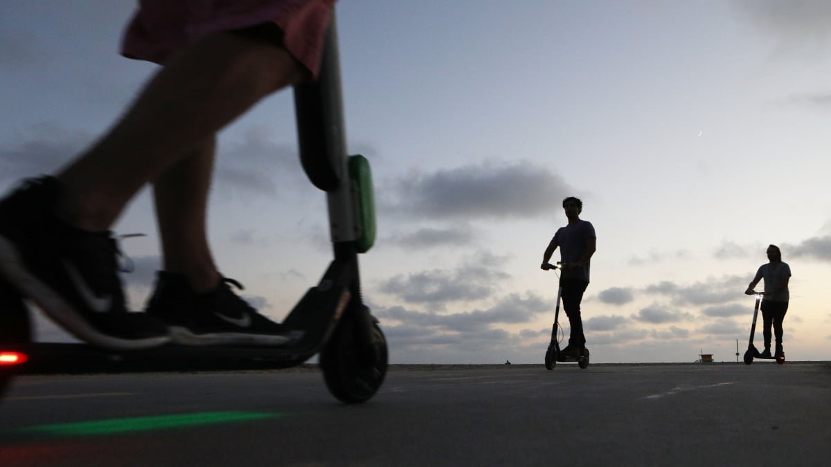 Lime acabou de ter um grave contratempo com uma scooter.
